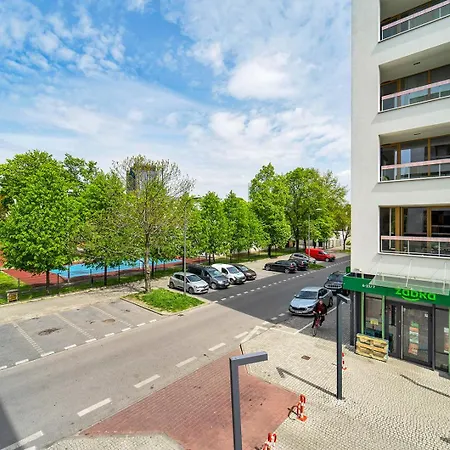 Apartment Kolska Blue & Grey Harmony By Bookinghost Warsaw